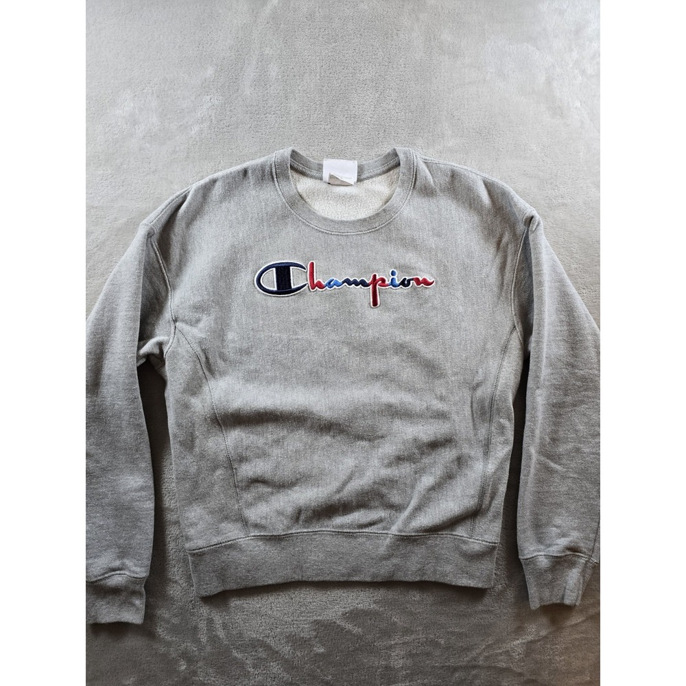 Champion Reverse Weave Womens Small Crew Neck Heavyweight Sweatshirt